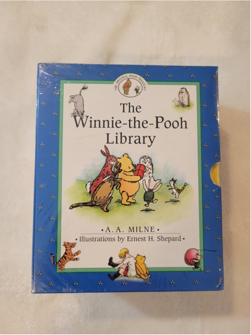NWT Vintage The Winnie-the-Pooh Library 12 Book Box Set A.A. Milne Sealed - Picture 4 of 6